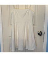 French Connection White A-Line Mini Dress M NWT - $47.69