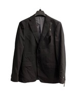 Michael Kors Blazer Mens 40R Black Classic Modern Fit Stretch Suit Jacke... - $90.53 CAD