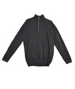 Alan Flusser Cotton Cashmere Men&#39;s XL 1/4 Zip Pullover Knit Sweater Top,... - $33.08 CAD