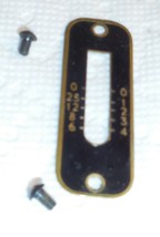 Singer 306W Stitch Length Lever Face Plate w/2 mounting Screws  - £8.04 GBP