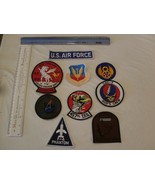 US Air Force Patches 9 patch collectors set embroidery - £14.69 GBP