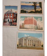 Vtg  Postcards: Picturesque US Cities. Lot of 4.  Handwritten Message on... - $24.61 CAD