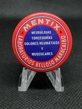 Vintage Medicine Tin: Mentix, Rare Venezuelan tin, Lab from Maracaibo, full tin - £23.22 GBP