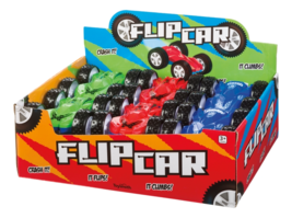 Flip Car - Friction Pull-Back, Action Packed, Indoor/Outdoor Fun - Colors Vary - £5.53 GBP