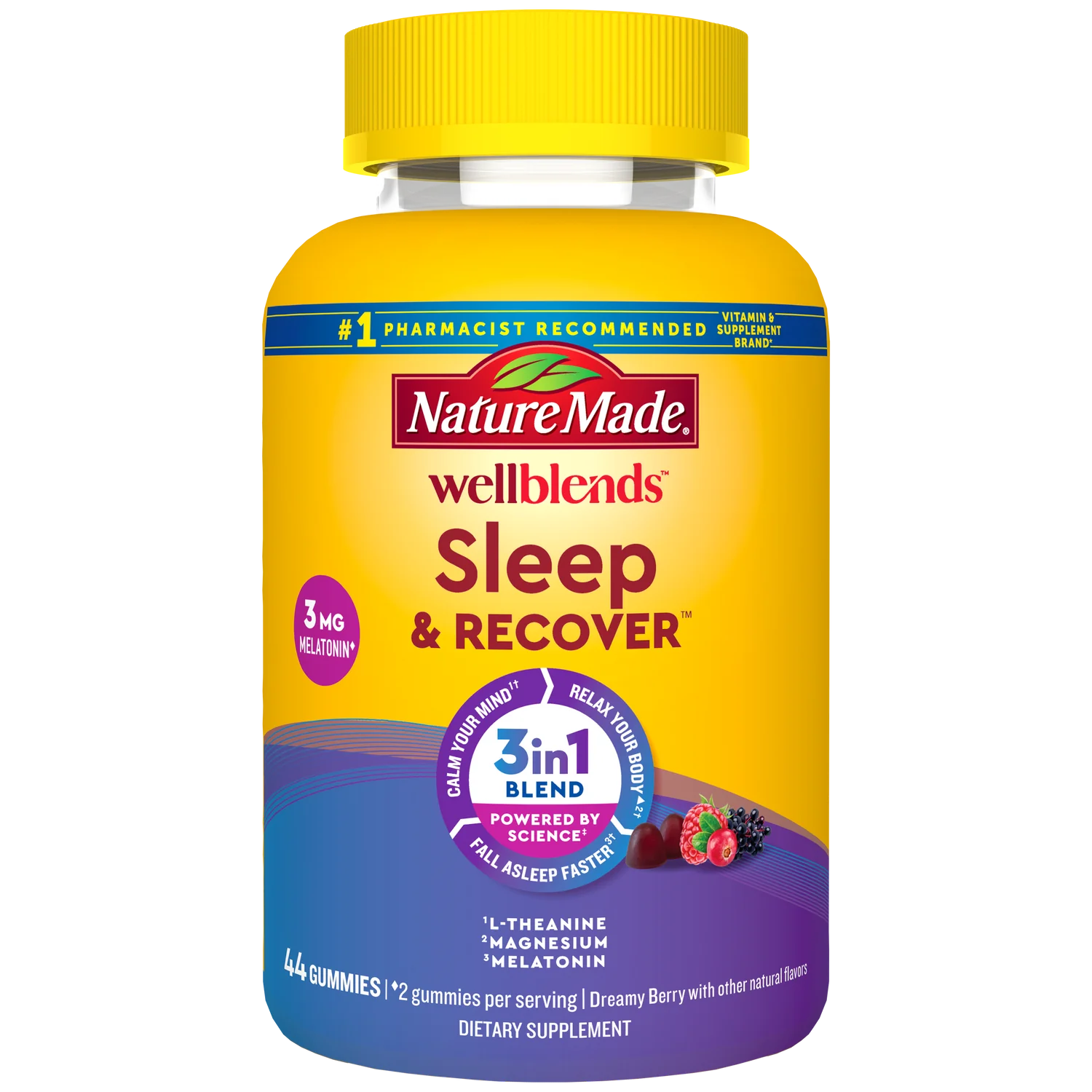 Wellblends Sleep &amp; Recover Gummies | Nature Made Sleep Aid Supplement | ... - $29.99