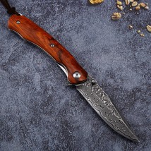 Folding Knife Pocket Hunting Knives with Scabbard - £44.15 GBP