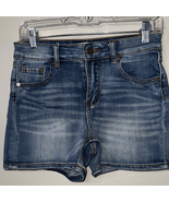 Indigo Rein Dark Blue Jean Shorts - $252.10 MXN