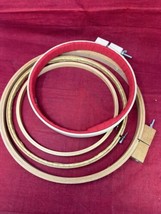 4 Crafter Embroidery Round Wood Hoop 14 12 10 Diameter Quilting Needlework Lot - £23.31 GBP