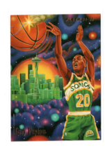 1994-95 Fleer Pro-Visions Gary Payton #7 Insert Fuse Box Seattle SuperSo... - $1.75