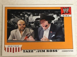 Tazz Jim Ross WWE Topps Heritage Wrestling Trading Card 2008 #72 - $1.98