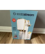 SodaStream Art Gold Soda Maker Sparkling Water Maker White Gold BB: 07/3... - $99.99