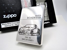 Mazda Roadster Type ND Engraved Zippo Oil Lighter 2022 MIB - $100.50