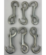 6 x Campbell Durable Zinc-plated Open Eye Bolt Rigid 3-1/2&quot; Snap Model: ... - $291.43 MXN