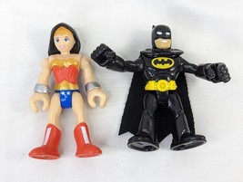 Imaginext Batman Wonder Woman Figure Lot of 2 Blind Bag Fisher Price - $11.95