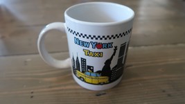 Vintage New York Taxi Mug, Small cut in the top - £9.33 GBP