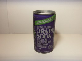 HILLCREST GRAPE SODA 12 oz ALUMINUM CAN KROGER BRAND CINCINNATI, OH VINTAGE - £9.15 GBP