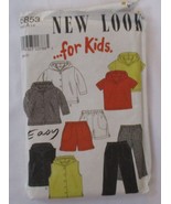 New Look Sewing Pattern 6853. Child&#39;s Hooded Jacket, Vest, Pants &amp; Short... - £10.05 GBP