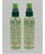 (2) Garnier Fructis Brilliantine Shine Glossing Spray High Shine Argan O... - £7.53 GBP