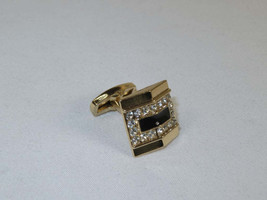 Men J.Valintin Cufflinks by Vitorofolo for French Cuff Shirt V39-62 Gold Diamond image 2