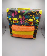 Vintage 1980s SternJakob Scout 2 Backpack Black Funky Retro - $1,867.17 MXN
