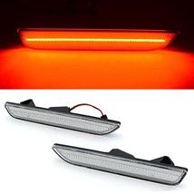 Octane Lighting Clear Rear Side Red LED Marker Light Lens Pair for 10-14 Ford Mu - £30.99 GBP