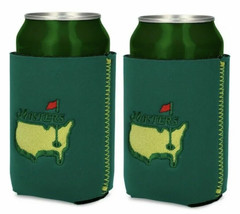 2024 Masters Tournament Green Can Coolers Set of 2 Augusta National Golf... - $14.74