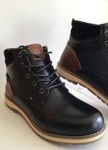NEW TAHARI Black Military/Combat Style Lace-up Boots - $34.95