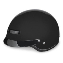 New Z1R Nomad Rubbertone Flat Matte Black Street Half Helmet Adult Sizes... - £55.04 GBP