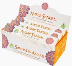 Himalaya Amber Sandal Incense Sticks Aroma Pure Masala Fragrance Agarbatti 180g - £23.96 GBP