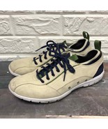 Cole Haan lightweight sneakers men’s size 9 cream with blue stretchy soc... - $1,445.86 MXN