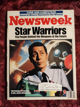 NEWSWEEK June 17 1985 Star Wars Weapons Reebok General Motors H. Ross Perot  - £8.68 GBP