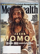 Men&#39;s Health December 2020 Jason Momoa Aquaman, BRAND-NEW In Sealed Polybag - £12.45 GBP