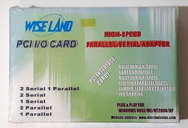 Wise Land PCI I/O Card High-Speed 2-Parallel Adapter  - $9.69