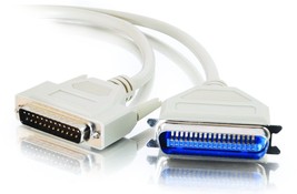 Cyber Power 6 Ft DB-25 Male To Centronics 36 Male Parallel Printer Cable EPP103/6 - £20.86 GBP