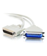 CyberPower 6 ft DB-25 MALE to CENTRONICS 36 MALE parallel printer cable ... - $42.82 CAD