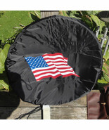 satellite dish cover - fits Dish network or Direct TV USA FLAG -  dish h... - $85.00
