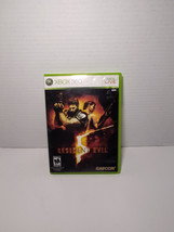 Resident Evil 5 (Microsoft Xbox 360, 2009) Clean Tested Working - No Manual - £5.99 GBP