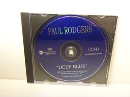 Promo Cd Single Paul Rodgers &quot;Deep Blue&quot; 2000 Cmc International Records - £11.57 GBP