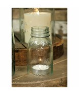 3 Mini glass Mason Jar Cloches  - Sale - €19,21 EUR