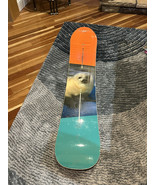 Burton 2008 Un Inc 154 Seal Orange / Teal - $541.76 CAD