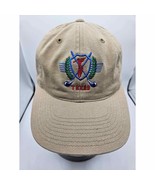 Texas Golf Headmaster Men&#39;s 100% Cotton Adjustable Hat Cap Tan - $14.12 CAD