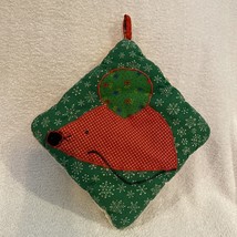 Vintage Double-Sided Christmas Mouse Snowflakes - Plaid Design Hanging P... - $133.70 MXN