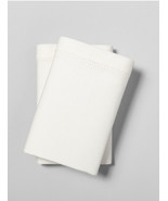 Hearth &amp; Hand With Magnolia Linen King Pillowcases Hemstitch Set of 2 - £23.29 GBP