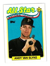 1989 Topps #392 Andy Van Slyke Pittsburgh Pirates - £1.56 GBP