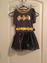 1 Pc Batman Toddler Girls Tutu Dress Costume  Size Size 4T  - £17.42 GBP