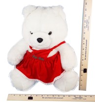 Vintage Broadway Jingle Belle Xmas Bear 15&quot; Plush Toy - Stuffed Animal F... - $15.00