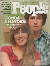 People Weekly Magazine June 23 1975 Jane Fonda Tom Hayden - £23.52 GBP