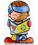Romero Britto Boy Miniature Figurine 331850 Teddy Rare Retired Collectib... - €59,05 EUR