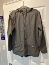RAINS Waterproof Hooded Raincoat Size xs - $84.15
