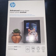 HP Advanced Glossy Photo Paper |100 Sheets | 4 x 6 in borderless | Q6638A - £13.31 GBP